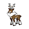 Sawsbuck (Winter) Sprite